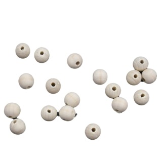 4-30mm round wooden beads loose beads bracelet necklace accessories diy material beaded toys