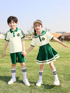 Kindergarten Clothing Summer Primary School Students' Class Uniform School Uniform suit Children's Children's Children's Children's Performance Chorus