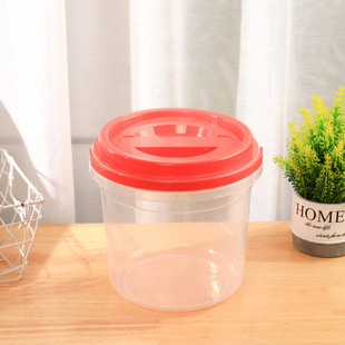 Factory wholesale supply plastic fishing bucket doll storage bucket transparent toy storage bucket portable multi-purpose bucket