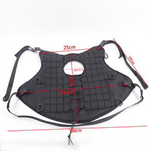 Motorcycle universal fuel tank vest fuel tank bag mounting base personalized DIY waterproof sunscreen thickened universal base