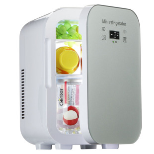 Cross-border 10-liter car dual-use Mini small student dormitory refrigerator single-core refrigerator dual-core refrigerator digital display refrigerator