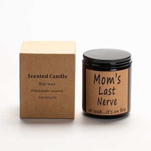 Cross-border Gift Aromatherapy Candle English Holiday Blessing Gift Mother's Day Thanksgiving Birthday Gift Fragrance Candle