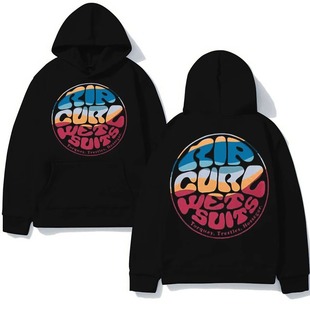 Трансграничный Men's Rip Curl Men Wetty Land Hoodie Y2K Loose Version