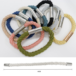 Cross-border European new magnetic curtain strap creative simple non-perforated curtain buckle storage home textile wholesale