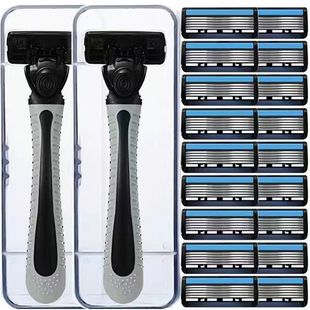 Цельная поставка, 6-слойное лезвие, бритва Geely Shaver, ручное шестислойное лезвие, лезвие бритвы, Бритва для мужчин