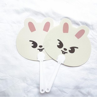 straykids Li Longfu Fang Can Huang Xuanchen Same Style Cartoon Fan SKZ Summer Mini Portable Fan