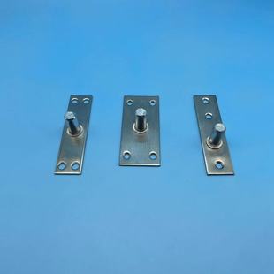 Glass door floor spring accessories ground spring door simple door shaft extension top shaft top shaft plate black fixed shaft