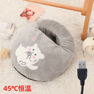 H foot warm artifact foot warm treasure USB5V bear foot warm treasure Brown electric heating foot warm artifact winter warm
