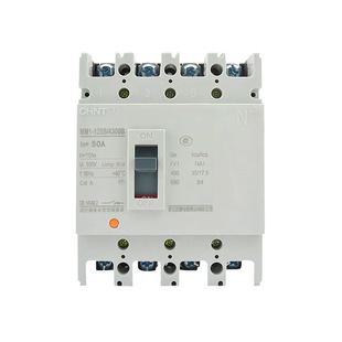 Chint molded case circuit breaker air switch NM1-125S/4300B three-phase four-wire level 4 100A