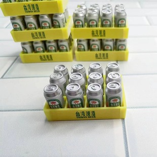Cross-border miniature children's toy decoration simulation doll house Taiwan Beer suit factory direct supply adult decompression
