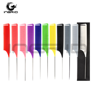 Amazon Color Partition Фиксированная остроконечная расческа для хвоста Парикмахерская Специальная Расческа для стрижки волос Инструменты для окрашивания волос Расческа для подсветки