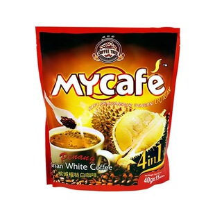 Malaysia imported Penang coffee tree Cat Mountain King gold durian white coffee four-in-one instant coffee 375g
