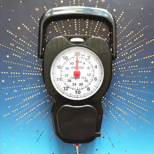 2022 new portable spring scale household 20kg with 1 meter tape measure Express said portable fishing said wholesale
