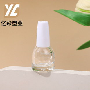 Glass nail polish cover a variety of specifications shape transparent round square 13 manufacturers direct supply
