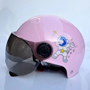 Children's electric car helmet gray men's and women's children's baby summer sunscreen four seasons universal cute battery car hat factory