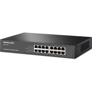 MERCURY 16-портовый TP разветвитель маршрута S116D сетевой коммутатор 100 м 100 м оптом