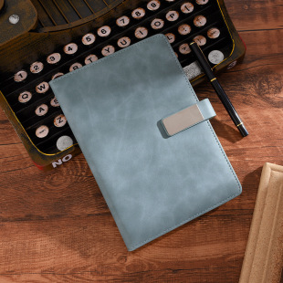 A5 sheepskin business notebook notebook office meeting work record book Diary can print LOGO