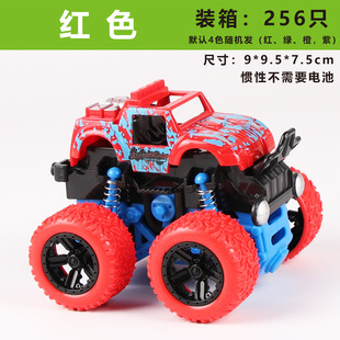 Graffiti inertia four-wheel drive Big Foot off-road vehicle cross-border Children Baby shock-proof shock-proof Big Foot off-road vehicle toy