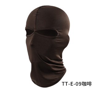 A large number of spot Lycra outdoor sports double hole riding headgear motorcycle windproof mask liner helmet lining