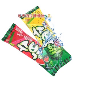 LOTTE Korea Imported LOTTE Watermelon Flavor Popsicle Fruit Ice Cream Ice Cream Yellow Watermelon Red Watermelon Strips