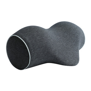 Cervical pillow reverse bow traction pillow PU memory foam pillow core cotton cover portable neck pillow cervical pillow wholesale