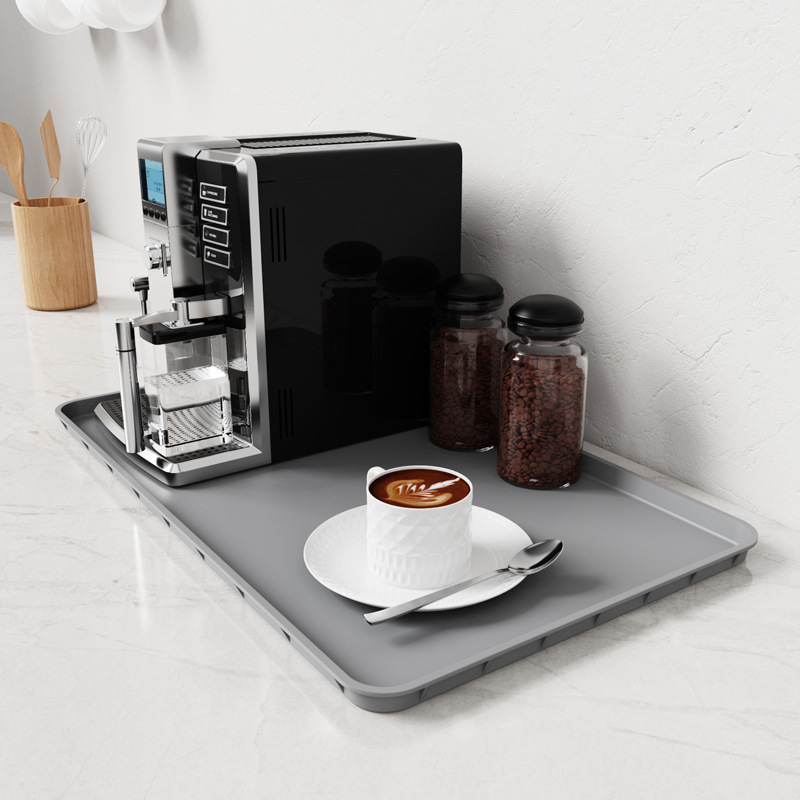 Cross-Border Silicone Coffee Tamper Mat Storage Board Tamper Tray Distributor Mesh Tool Storage Mat Coffee Machine Mat