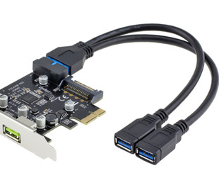 20-контактная линия расширения 2AF двухпортовый корпус USB3.0 материнская плата компьютера 20-контактный к двойной USB-гнездовой линии расширения