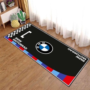 Motorcycle Enthusiast Carpet Motorcycle Team Carpet Special Floor Mat Carpet Bedroom Bedside Absorbent Carpet