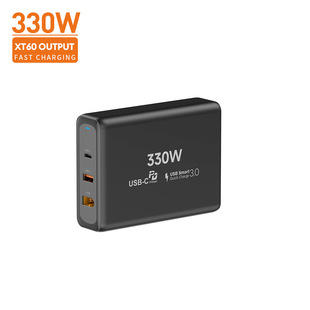 New Gallium Nitride Charging Head 100W Gan Charger Xt60 330W USB Type C Power Adapter