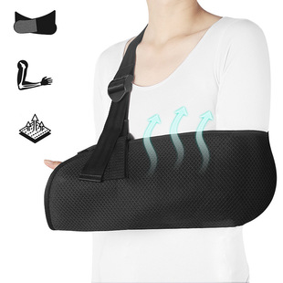 Forearm sling shoulder neck wrist brace with arm bone postoperative fixation adult children breathable protective gear spot