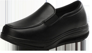 2024 spring and autumn air cushion cross-border travel southeast Asian nurse shoes white wedge pregnant women's shoes mother's shoes work shoes