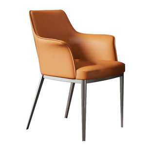 Simple Dining Chair Hotel Box Negotiation Chair Fashionable Simple Backrest Octagonal Chair Stable and Convenient Home Desk Chair