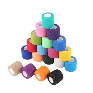 Factory sports bandage roll wholesale dressing self-adhesive elastic bandage student writing anti-wear finger protection bandage