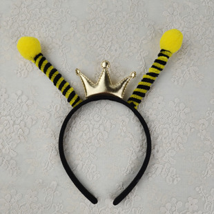 Cross-border explosions animal headband small bee ant antennae kindergarten children's performance headband props