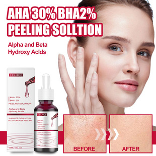 EELHOE Fruit Acid Salicylic Acid Essence Moisturizing and Hydrating Exfoliating Closed Blackhead Acne Pore Shrinking Essence
