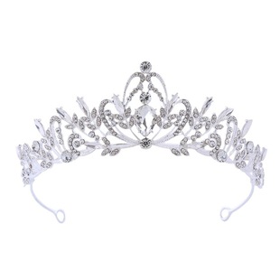 Ebay Children's Crown Hair Accessories Exquisite Princess Big Crown Crystal Hair Hoop Girls' Dress Show Performance Clothing Accessories