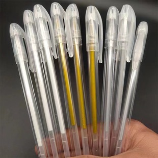 Silver gold white high-light pen art cross-border students diy hand-written pen ins high-value highlighter wholesale