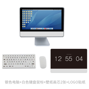 6 points doll house BJD miniature simulation computer model office mini desktop computer keyboard mouse model