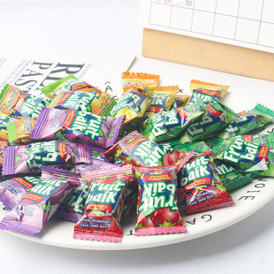 ADM Fruit Soft Candy 500g Bulk Wedding Candy Malaysian Flavor Mixed Flavor Candy New Year Zero Food