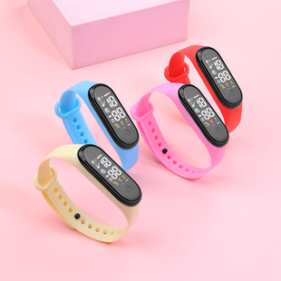 Hot Cross-border New Bracelet Electronic Watch Student Simple High-value All-match Waterproof Outdoor Sports Electronic Watch