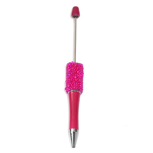 New bubble pens mermaid bubble beads diy beaded pen bead pen multicolor ballpoint pen in stock wholesale