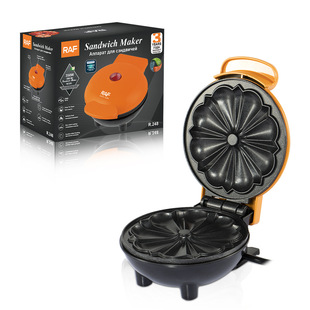 RAF European gauge cross-border household multifunctional mini baking machine double-sided breakfast machine pumpkin cake machine cake machine