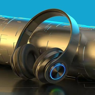 Новая трансграничная гарнитура B39 Bluetooth-гарнитура беспроводной сабвуфер гарнитура складная карта красочная светящаяся гарнитура