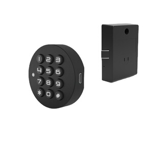 Wholesale F029 password wardrobe lock smart drawer cabinet lock gym furniture password electronic lock