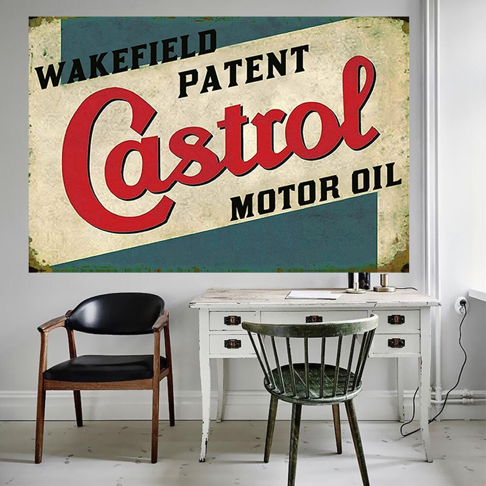 Vintage Double Cola Tin Sign – Retro 8x11 Metal Wall Art For Man Cave Or Kitchen