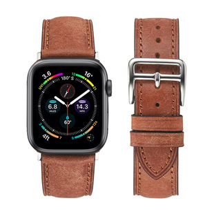 Новый стиль для Apple apple watch10/9/8 кожаный ремешок итальянский кожаный ремешок 42/46mm