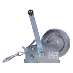 J ^ self-locking hand-cranked manual winch winch small winch crane tractor 600 pounds 800 pounds winch