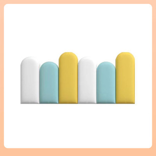 ✅ Dome Tatami Bedside Soft Wall Sticker Kindergarten Basketball Court Anti-Collision Wall Self-Adhesive Children's Room Anti-Collision Wall