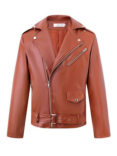 New men's leather jacket trend men's motorcycle leather jacket new products factory direct plus size men's color