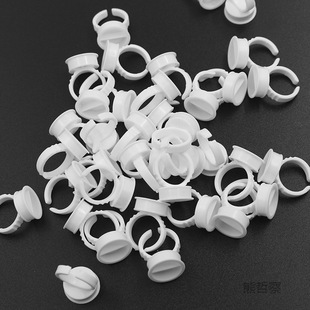 Large Divider Embroidery Half Ring Cup Color Cup Container Small Size Grafting Eyelash Supplies Tool